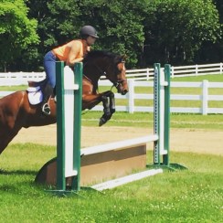 Ali our barn manager and Vegas